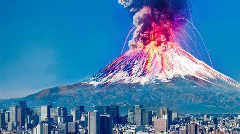 Mount Fuji Eruption