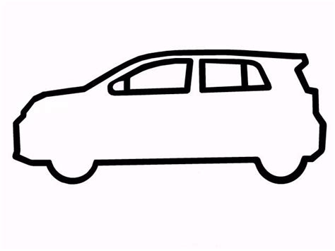 Car Side Outline - ClipArt Best