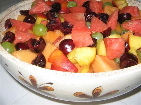 Fresh Fruit Bowl Recipe | Just A Pinch Recipes