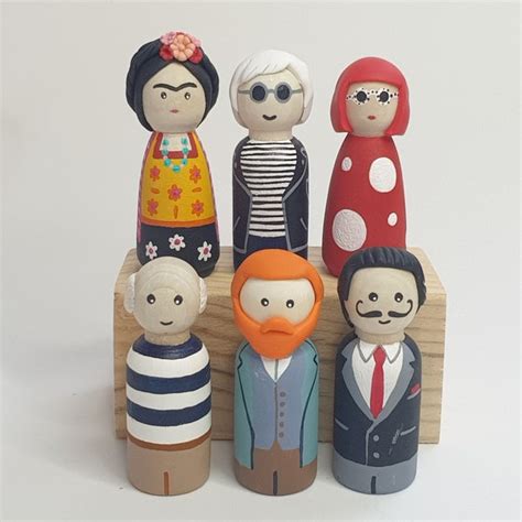 Wooden Wood Peg Doll - Etsy