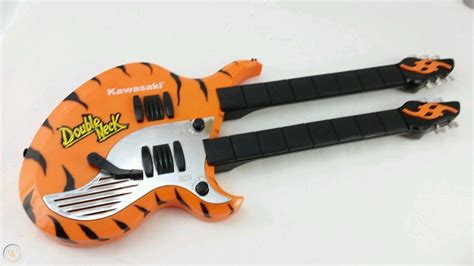 Kawasaki Toy Double Neck Guitar-Saxaboom Line- Electronic Music Circuit ...