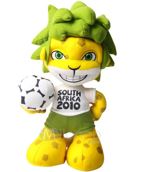 2010 FIFA World Cup Zakumi Mascot--milanoo.com