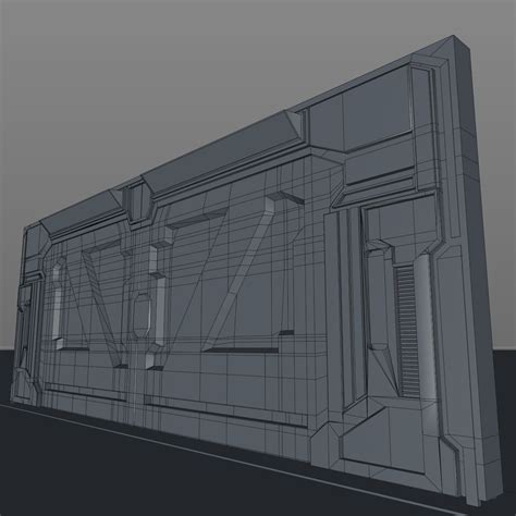 Sci Fi Door 3D Model $12 - .c4d .3ds .fbx .obj - Free3D