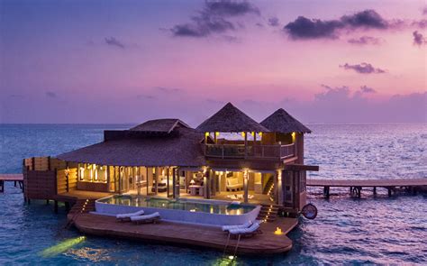 Soneva Jani Resort – Noonu Atoll, Medhufaru, Maldives – Overwater Villa with Pool Dusk Oceanview ...