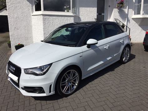 Audi A1 S Line Sportback 1.4 TFSI 63 plate, Metallic white with grey roof, LED lights,18" RS4 ...