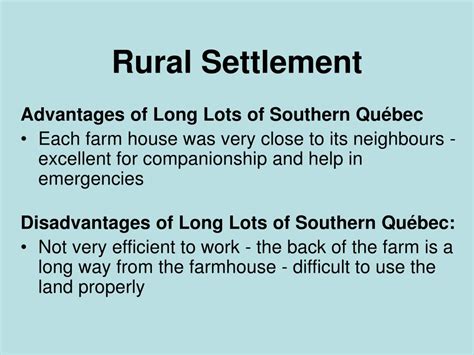 PPT - Rural Settlement Patterns PowerPoint Presentation, free download - ID:1306684