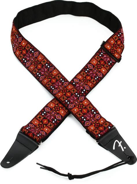 Fender Festival Guitar Strap - Red | Sweetwater