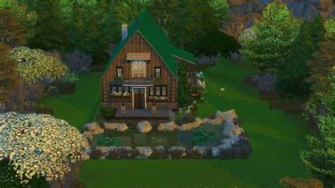 First time making a "natural" pool! Info in the comments : r/Sims4