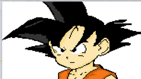 Goku Pixel by TehCookieMonster on DeviantArt