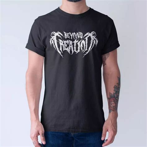 Beyond Creation Band T-Shirt, Beyond Creation Logo Black Tee Shirt ...