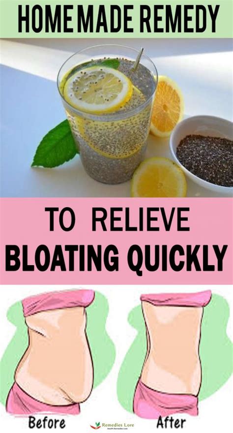 Homemade Remedy To Relieve Bloating Quickly - Remedies Lore