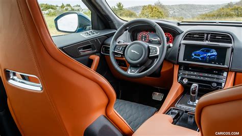 Jaguar F-PACE SVR | 2019MY (Color: Ultra Blue) | Interior