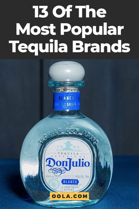 13 Of The Most Popular Tequila Brands | Brands of tequila, Tequila ...