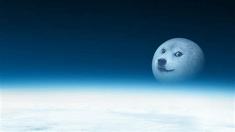 very moon | Doge | Know Your Meme Zoom Wallpaper, Outer Space Wallpaper, Blue Sky Wallpaper ...