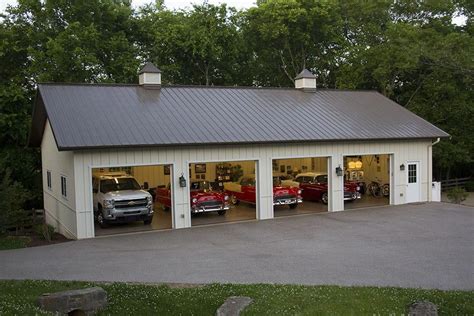 4116 - Morton Buildings 30x56x10 #garageideas | Hobby garage, Garage ...