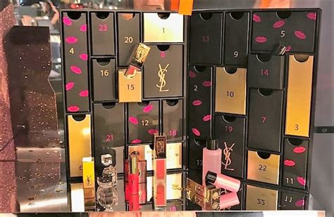 YSL Beauty Advent Calendar 2018 Contents & Launch