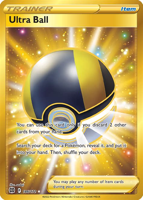 Ultra Ball Brilliant Stars Pokemon Card | Pikawiz