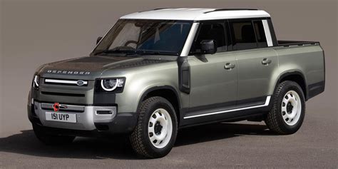 Land Rover Defender 130 Morphs Into the Right Kind of Pickup Truck, a ...