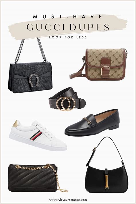 The Best Gucci Dupe List: Belt, Bag, Shoes + More for 2024!