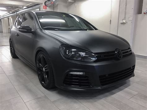 Volkswagen Golf R - Matte black - Autoident