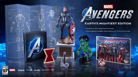 Various Marvel's Avengers PS4 Editions Detailed, 72-Hour Early Access and Outfit Pack - Push Square