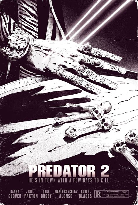 PREDATOR 2 MOVIE POSTER on Behance