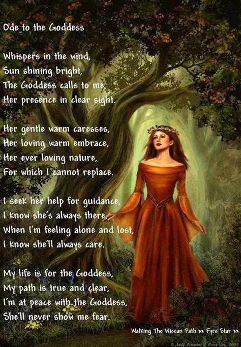 )O( Ode to the Goddess | Goddess, Wicca, Wiccan spell book