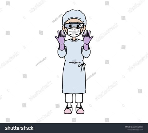 Personal Protective Equipment Ppe Medical Related Stock Illustration 2209728507 | Shutterstock