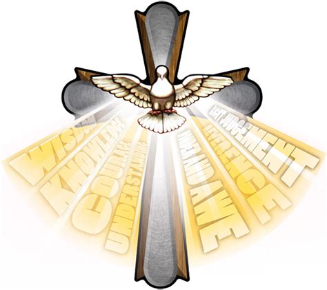 Gifts of the Holy Spirit Cross - Catholic to the Max - Online Catholic Store