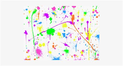 Paint Splatter Png Border Download - Neon Paint Splatter Png ...