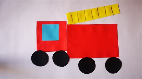 Fire Truck Crafts For Toddlers