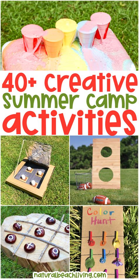 40+ Creative Summer Camp Activities for Kids - Natural Beach Living