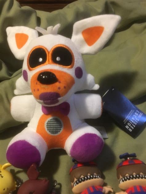 Five Nights at Freddys FNAF Lolbit Plush.Rare with 7 Nightmare minis ...