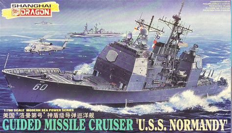 Guided Missile Cruiser USS Normandy - Naval Models