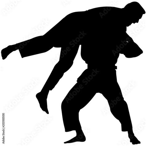 "Judo silhouette, Judo clipart, Gender sports vector, JudoSvg, png, eps, jpg" Stock image and ...