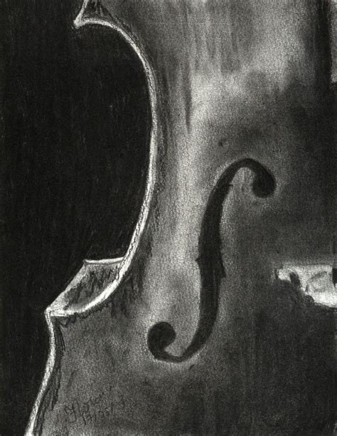 Violin Pencil Drawing Images - bestpencildrawing