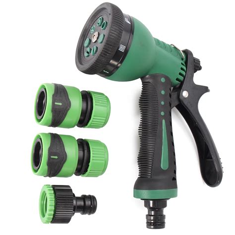 7 Pattern Multifuntion Hose Nozzle Sprayer Water Hose Nozzle Wash Water Gun Watering Cleaning ...