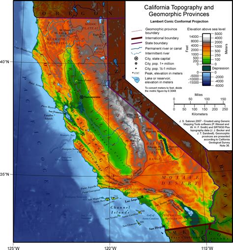 Geography Of California - Wikipedia - Best Western Locations California Map - Printable Maps