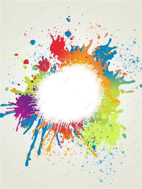 Colorful Paint Splash Art Training Background Wallpaper Image For Free Download - Pngtree