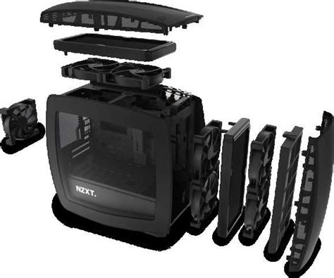 NZXT Manta Mini-ITX Case (Window, Matte Black) 5 Fan | CA-MANTW-M1 Buy, Best Price in UAE, Dubai ...