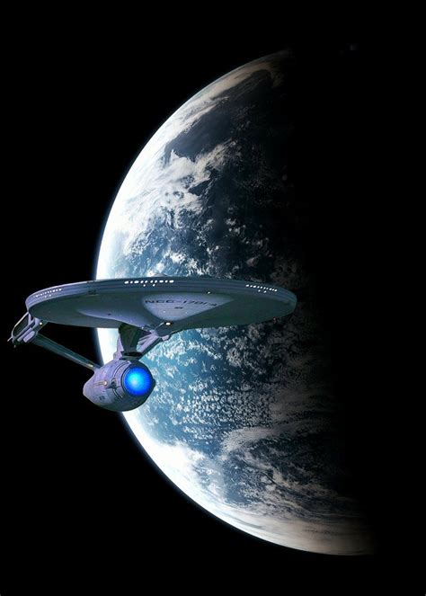 USS Enterprise by MoRoom Wallpaper