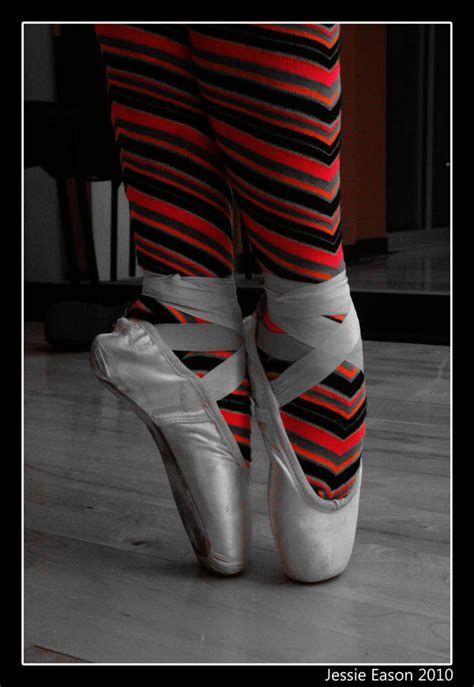 Ballet shoes- black and white by Jessiekins on DeviantArt