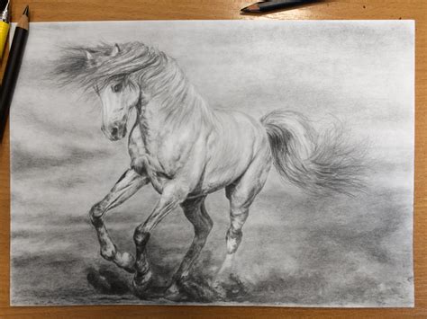 Galloping horse by Bra1nEater on DeviantArt