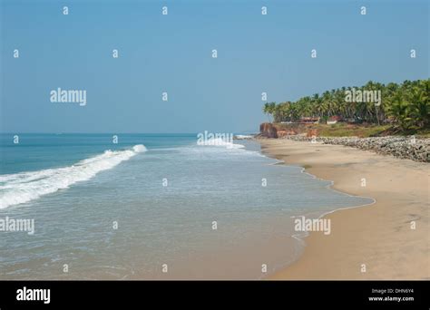 Varkala beach, Kerala, India Stock Photo - Alamy