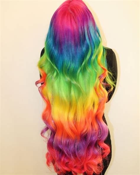 Long Rainbow Hair Pictures, Photos, and Images for Facebook, Tumblr, Pinterest, and Twitter