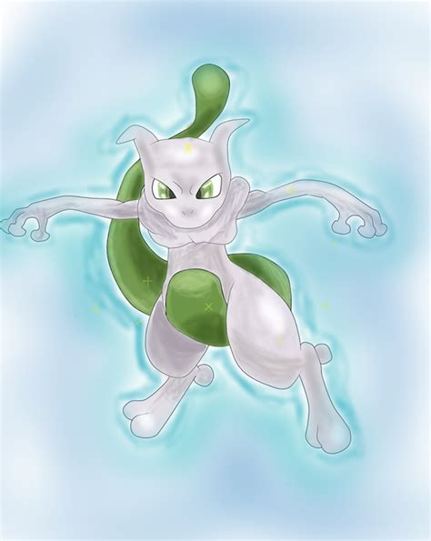 Shiny Mewtwo by Dazed--Flame on DeviantArt