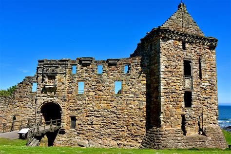 St Andrews Castle Entrance in St Andrews, Scotland - Encircle Photos