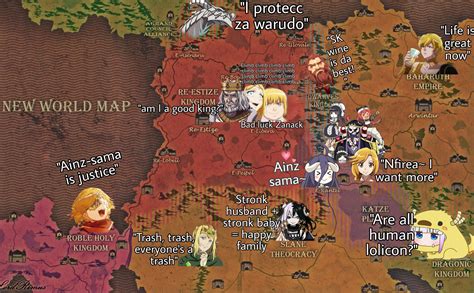 Overlord Anime World Map | Porn Sex Picture