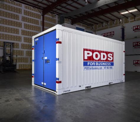 All-Steel Containers For Commercial Storage | PODS