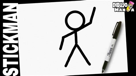 COMO DIBUJAR A STICKMAN FÁCIL | PASO A PASO | how to draw stickman | easy | step by step - YouTube